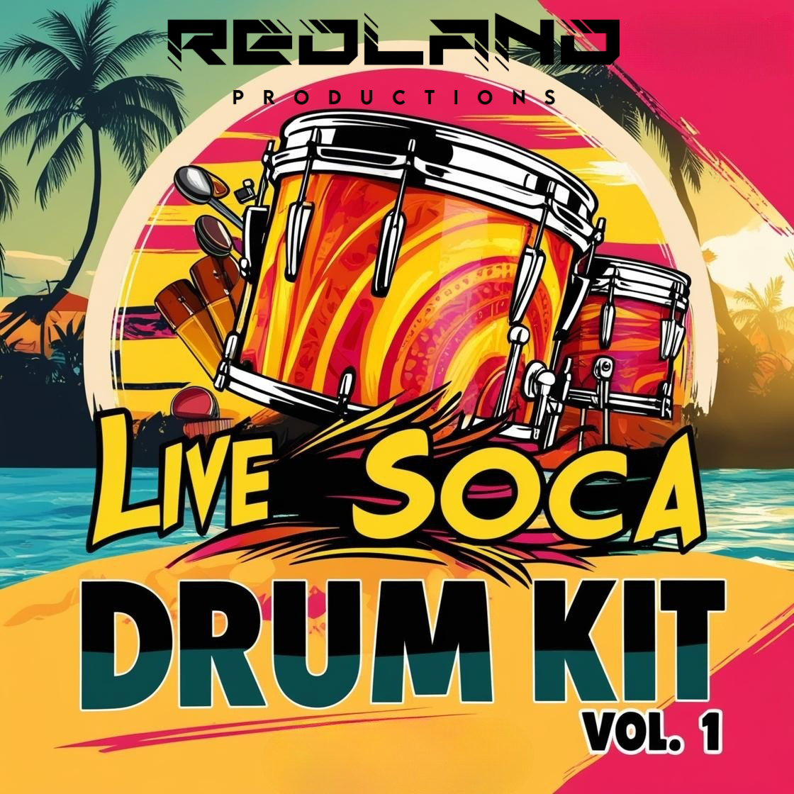 RLP - Live Soca Drum Kit Vol. 1 (Logic Pro 11)